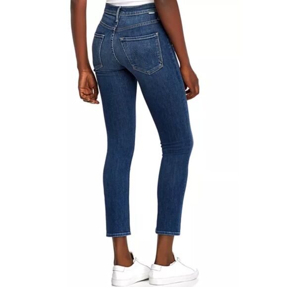MOTHER The Mid Rise Dazzler Ankle Jeans - Picture 2 of 10